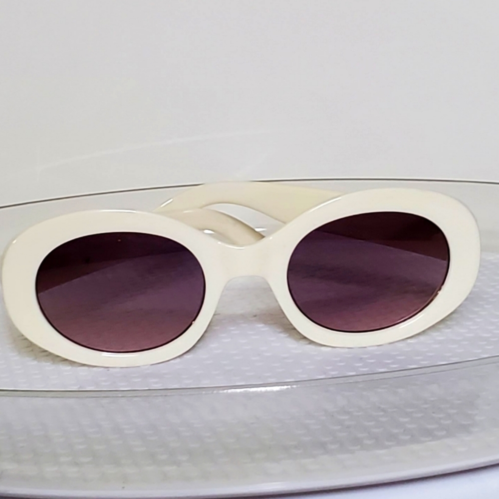 Stylish Kids Cream Sunglasses